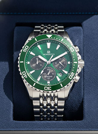 Momentus Gümüş Çelik Kordon Erkek Kol Saati SC381T-15SS