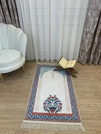 Seccade Saçaklı (LATEKS TABAN) 75x125 Ebat