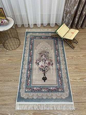 Seccade Saçaklı (LATEKS TABAN) 75x125 Ebat