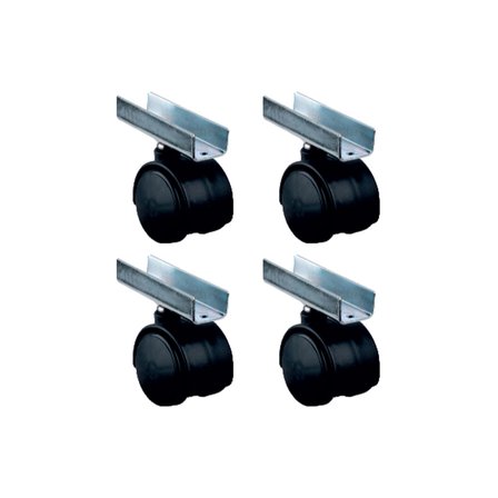 Küçük Plastik Uzun Sunta - 40 MM - 18MM HKS104 - 4 Adet