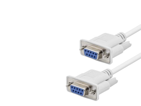RS232 Seri Port Uzatma Kablosu 1.5 M - Beyaz HDX7800
