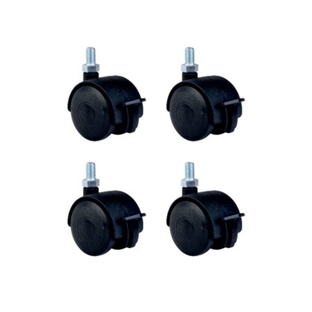 Büyük Plastik Vidalı Frenli - 50MM HKS129 - 4 Adet