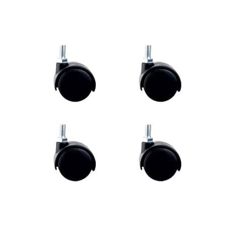 Küçük Plastik Vidalı Teker - 40 MM HKS102 - 4 Adet