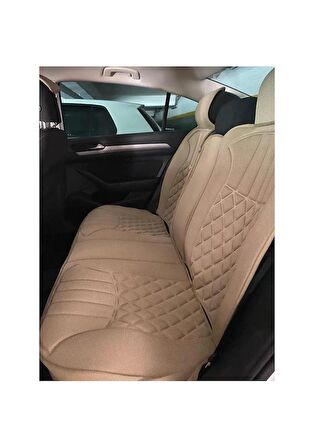 
Bmw 2 SERİSİ 218 Uyumlu Lüks Oto Koltuk Minderi Ön Arka Set Bej  