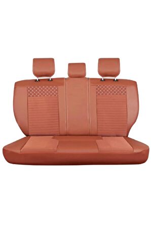 
Hyundai Matrix Uyumlu Lüx Deri Oto Koltuk Kılıfı Ön Arka Set Tarçın Elit Series