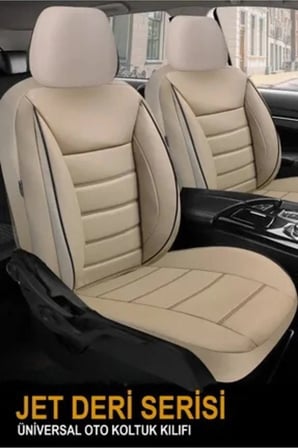 Porsche Boxster (987) 3.2 Boxter S (280 Hp) 2006 CARBON Serisi UYUMLU DERİ OTO KOLTUK KILIFI BEJ