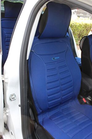 
Ford Fiesta Eski Uyumlu Lüks Oto Koltuk Minderi Ön Arka Set Mavi