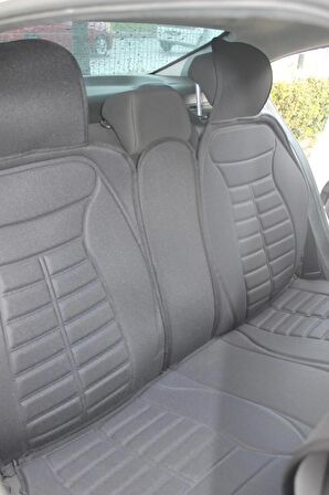 
Hyundai İ10 Uyumlu Lüks Oto Koltuk Minderi Ön Arka Set Siyah 