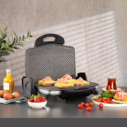 Schafer Grill Chef Tost Makinesi -INOX
