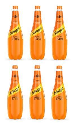 Schweppes Mandalina Aromalı Gazlı İçecek 1 Lt X 6 Adet