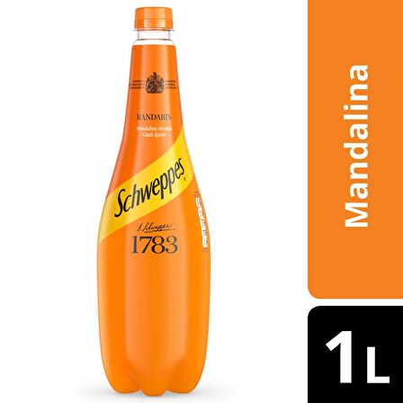 Schweppes Mandalina Aromalı Gazlı İçecek 1 Lt X 6 Adet