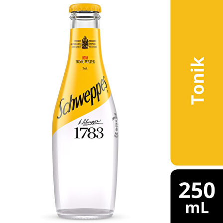 Schweppes Tonik Cam 250 Ml X 24 Adet