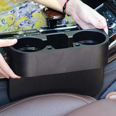 Premium Düzen Sağlayan İçecek Tutucu Seyahat Ürünü Bardaklık Ergonomik Çok Amaçlı Araç İçi Depolama