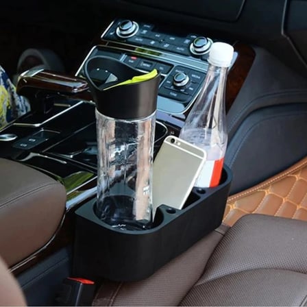 Premium Düzen Sağlayan İçecek Tutucu Seyahat Ürünü Bardaklık Ergonomik Çok Amaçlı Araç İçi Depolama