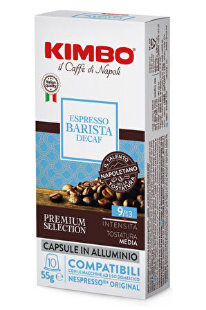 Decaf Nespresso Uyumlu Kapsül Kahve (Alüminyum) (10’lu Kutuda)