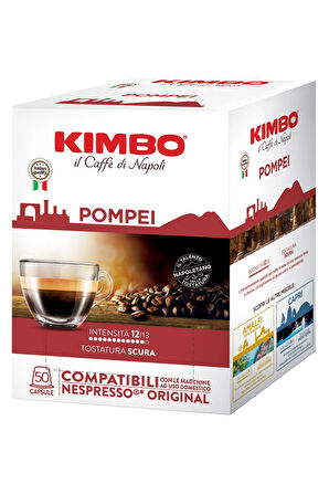 Pompei Nespresso Uyumlu Kapsül Kahve (50’li Kutuda)