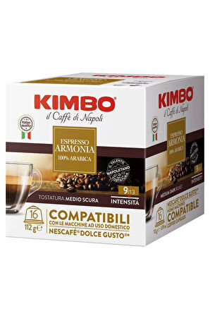 Espresso Barista 100% Arabica Dolce Gusto Uyumlu Kapsül Kahve (16’lı Kutuda)
