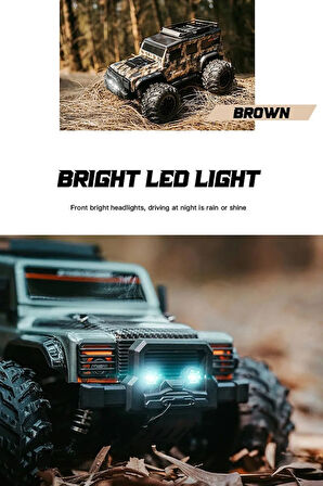 40 km/h Hız 2.4GHz 1:16 4WD Off-Road Arazi Aracı RC Uzaktan Kumandalı Araba