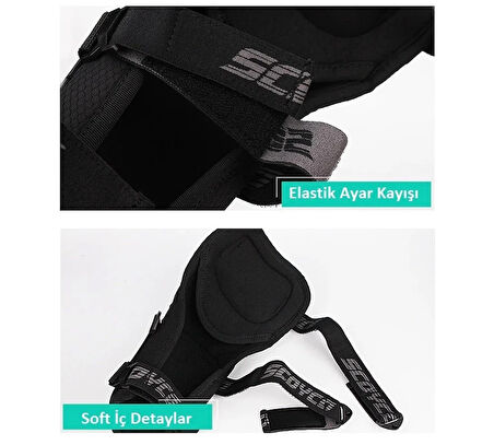 Scoyco K26 Mafsallı Dizlik