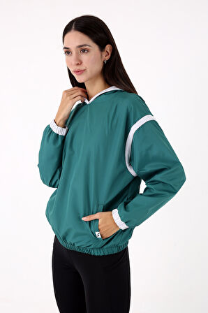 Scorp Breeze Kadın Spor Sweatshirt Yeşil