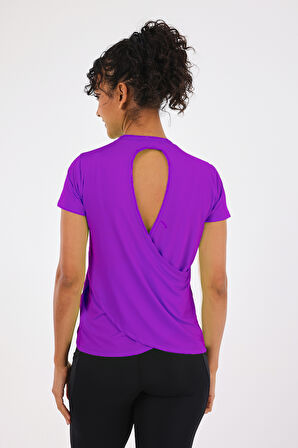 Scorp Desire Kadın Spor Tişört Mor