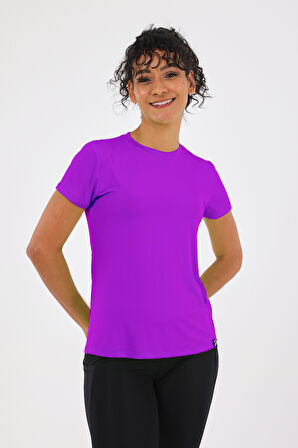 Scorp Desire Kadın Spor Tişört Mor