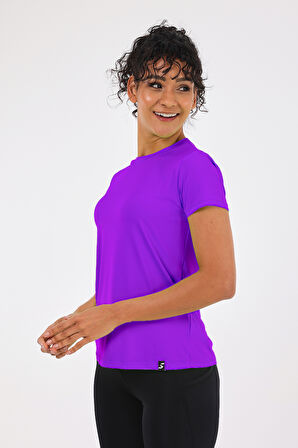 Scorp Desire Kadın Spor Tişört Mor
