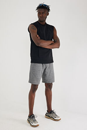 Scorp Edge Erkek Cepli Günlük Şort Gri