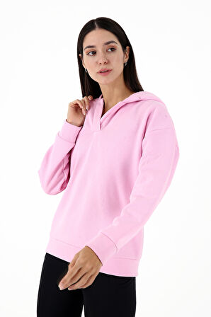 Scorp Elegance Kadın Spor Sweatshirt Pembe