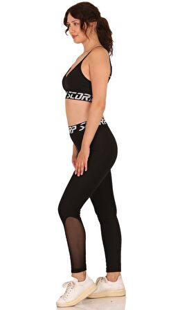 Scorp Elite Pro Spor Sütyen Siyah