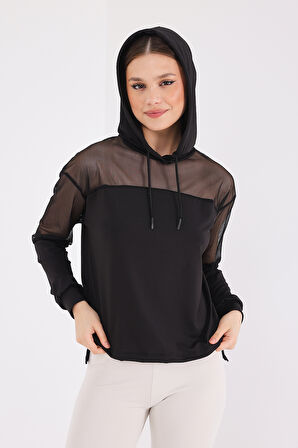 Scorp Katie Kadın Sweatshirt Siyah