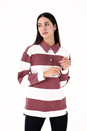 Scorp Luxe Kadın Casual Sweatshirt Bordo