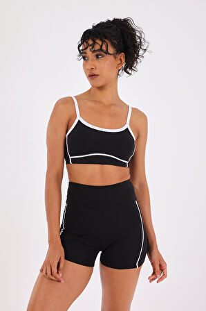Scorp Omni Kadın Spor Sütyen Siyah