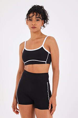 Scorp Omni Kadın Spor Biker Tayt Siyah