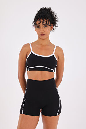 Scorp Omni Kadın Spor Biker Tayt Siyah