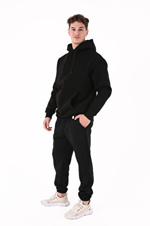 Scorp Origin Erkek Hoodie Sweatshirt Siyah