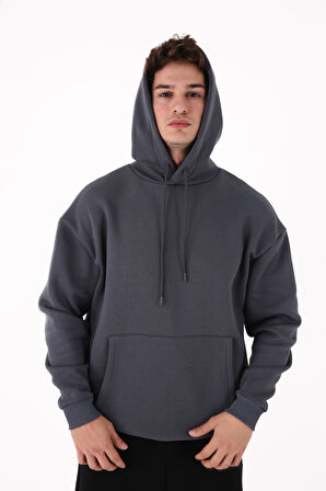 Scorp Origin Erkek Hoodie Sweatshirt Antrasit