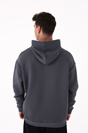 Scorp Origin Erkek Hoodie Sweatshirt Antrasit