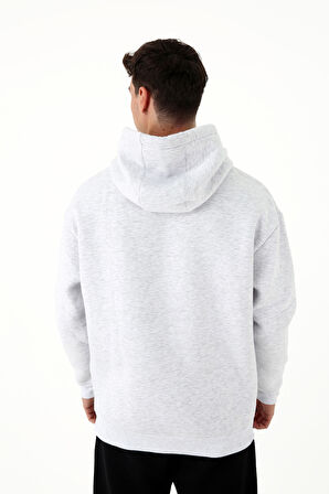 Scorp Origin Erkek Hoodie Sweatshirt Gri