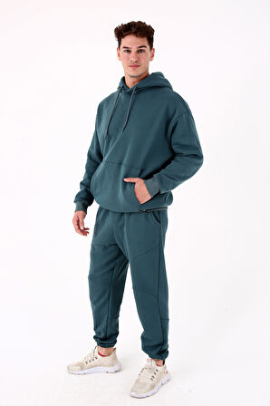 Scorp Origin Erkek Hoodie Sweatshirt Petrol