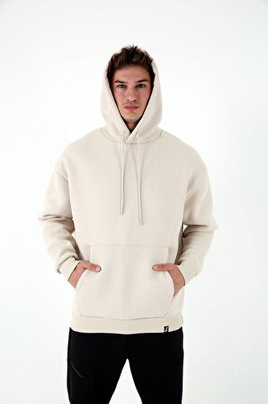 Scorp Origin Erkek Hoodie Sweatshirt Bej