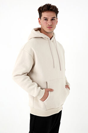 Scorp Origin Erkek Hoodie Sweatshirt Bej