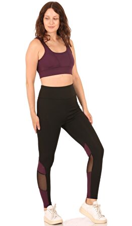 Scorp Revolution Spor Tayt Siyah Bordo