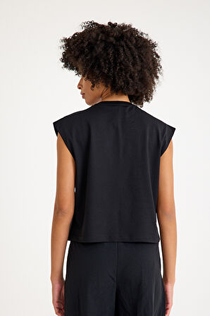 Scorp Savage Kadın Spor Tişört Siyah