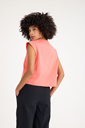 Scorp Savage Kadın Spor Tişört Nar Çiçeği