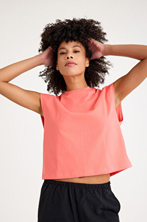 Scorp Savage Kadın Spor Tişört Nar Çiçeği