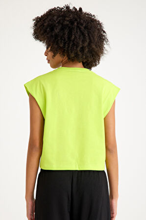 Scorp Savage Kadın Spor Tişört Lime