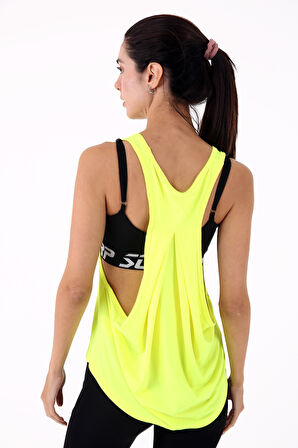 Scorp Simplex Low-Cut Kadın Spor Atlet Neon