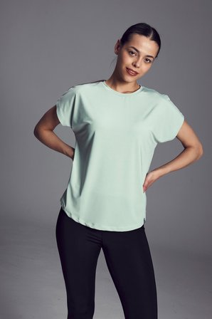 Scorp Valea Kadın Spor Uzun Tişört Mint