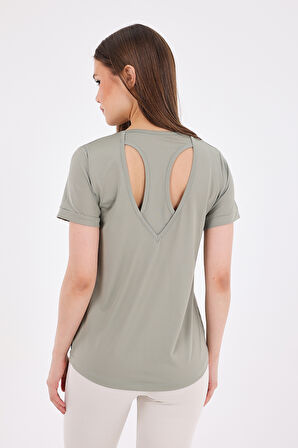 Scorp Vector Kadın Spor Tişört A. Yeşil